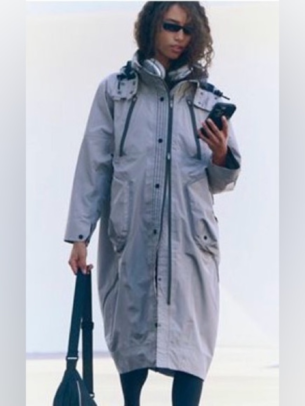 Free people rain & shine trench coat S